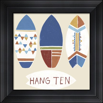 Framed Surf&#39;s Up! II Print