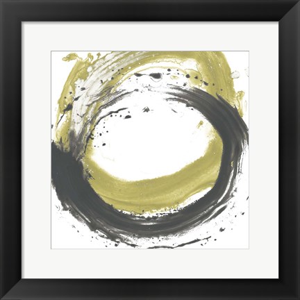 Framed Circular Reaction III Print