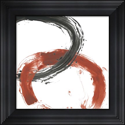 Framed Circular Reaction V Print