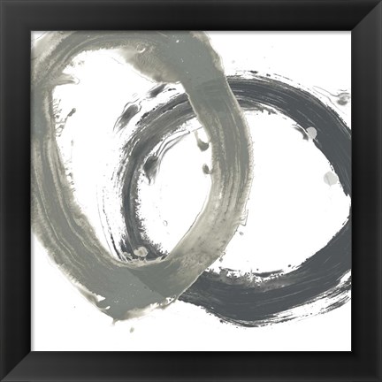 Framed Circular Reaction VI Print