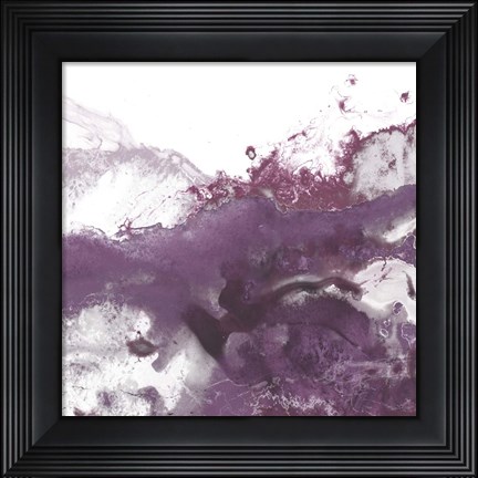 Framed Orchid Wave IV Print
