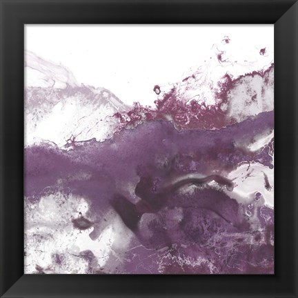 Framed Orchid Wave IV Print