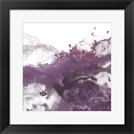 Framed Orchid Wave IV Print