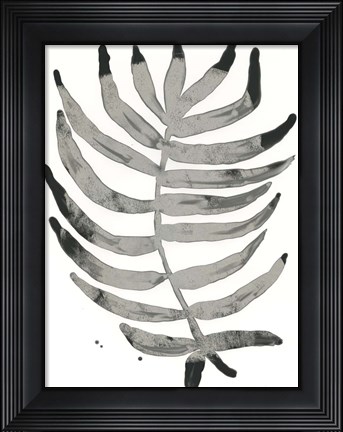 Framed Foliage Fossil IV Print