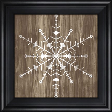 Framed Barnwood Wonderland II Print