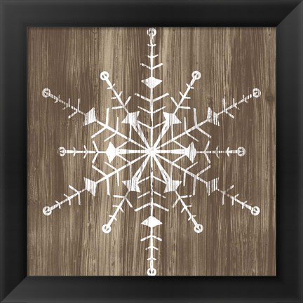 Framed Barnwood Wonderland II Print