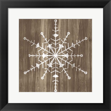 Framed Barnwood Wonderland II Print