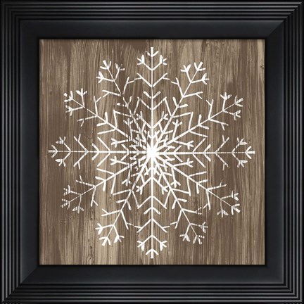 Framed Barnwood Wonderland III Print