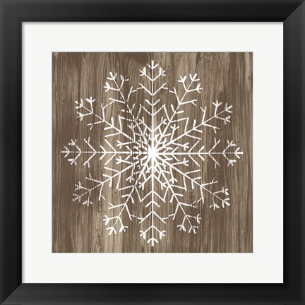 Framed Barnwood Wonderland III Print