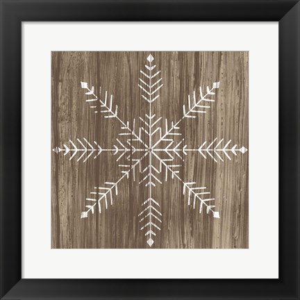 Framed Barnwood Wonderland IV Print