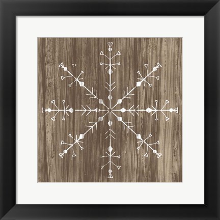 Framed Barnwood Wonderland V Print