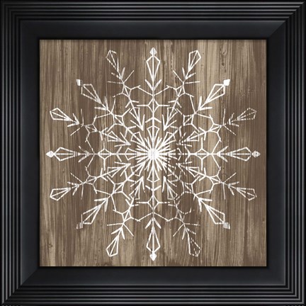 Framed Barnwood Wonderland VI Print