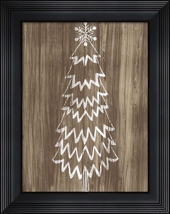Framed Barnwood Wonderland VIII Print