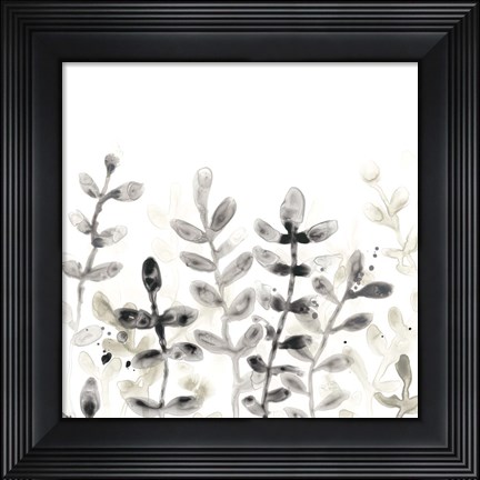 Framed Liquid Stems I Print