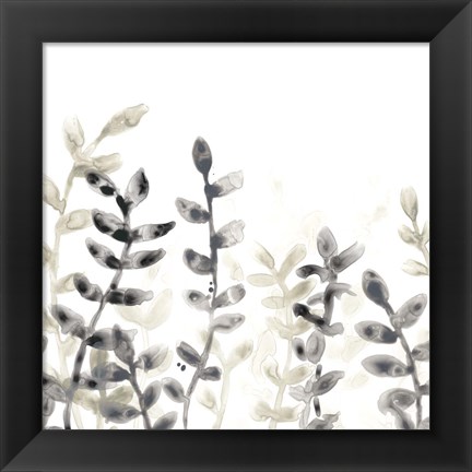 Framed Liquid Stems IV Print