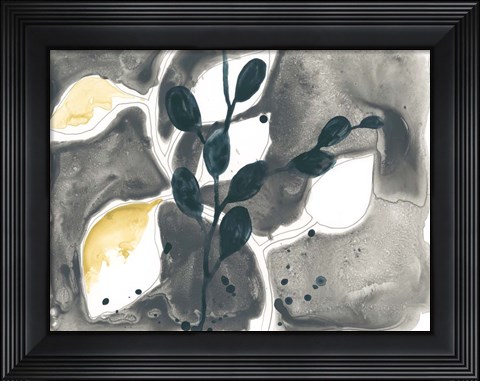 Framed Navy Garden Inspiration VII Print