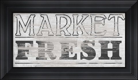 Framed Vintage Farmhouse Sign III Print