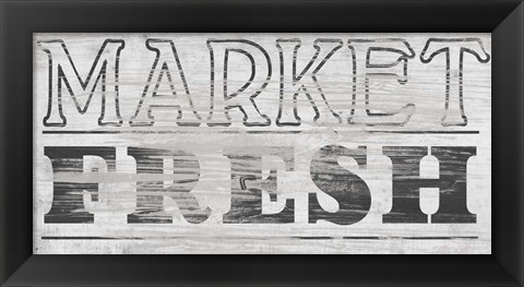 Framed Vintage Farmhouse Sign III Print