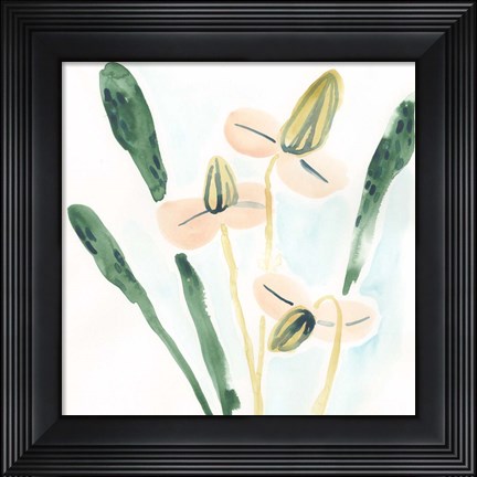 Framed Garden Essence I Print