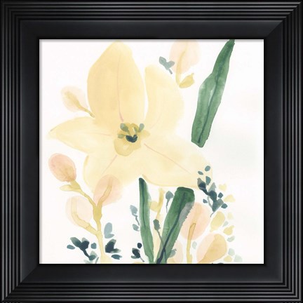 Framed Garden Essence II Print