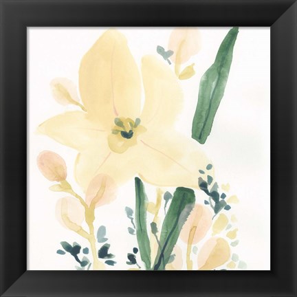 Framed Garden Essence II Print