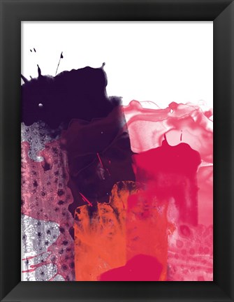 Framed Liquid Swatch I Print