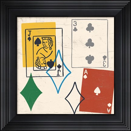 Framed Game Time III Print