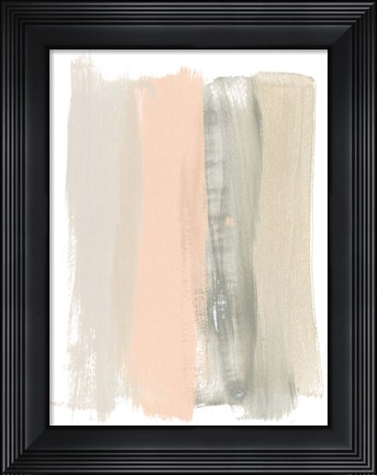 Framed Blush Abstract II Print