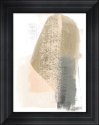 Framed Blush Abstract III Print