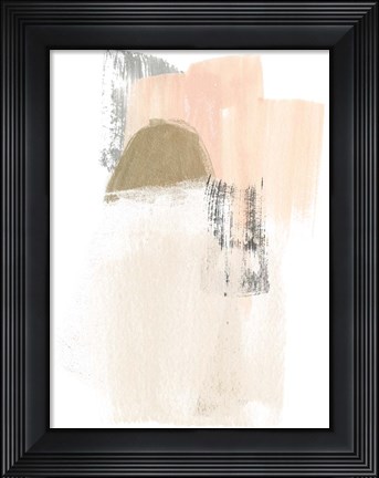 Framed Blush Abstract V Print