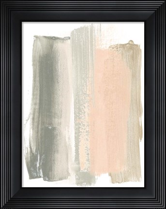 Framed Blush Abstract VIII Print