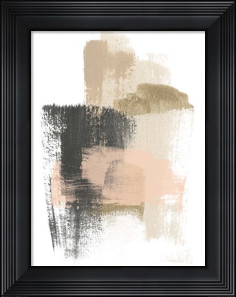 Framed Blush Abstract IX Print