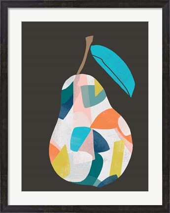 Framed Fab Fruit I Print