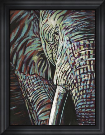 Framed Powerful Wildlife I Print