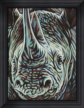 Framed Powerful Wildlife II Print