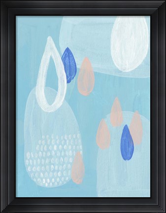 Framed Azure I Print