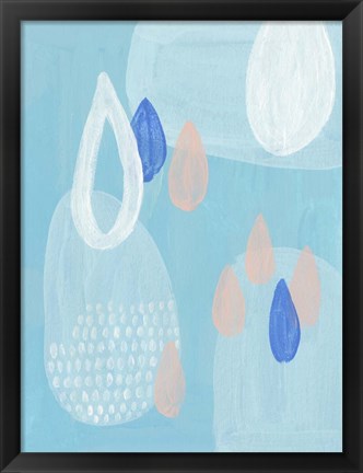 Framed Azure I Print