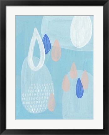 Framed Azure I Print
