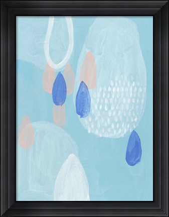 Framed Azure II Print