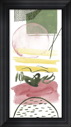 Framed Meadow Field I Print