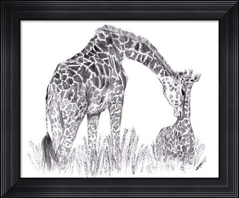 Framed New Beginnings II Print