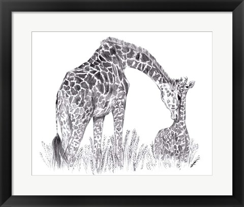 Framed New Beginnings II Print