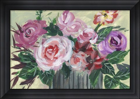 Framed Fleur de Matin II Print
