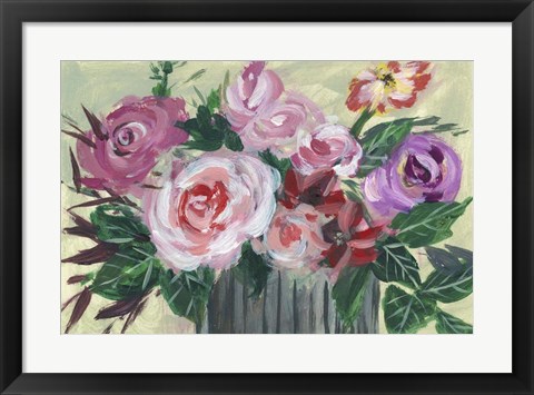 Framed Fleur de Matin II Print