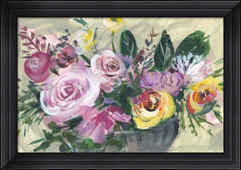 Framed Fleur de Matin I Print