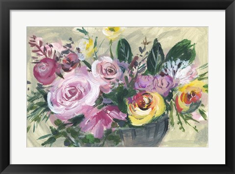 Framed Fleur de Matin I Print