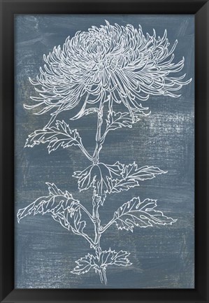 Framed Indigo Dance II Print