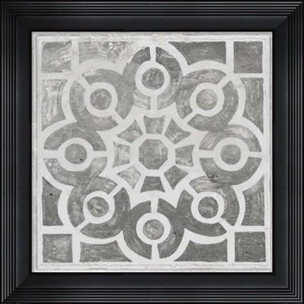 Framed Antique Garden Gate III Print