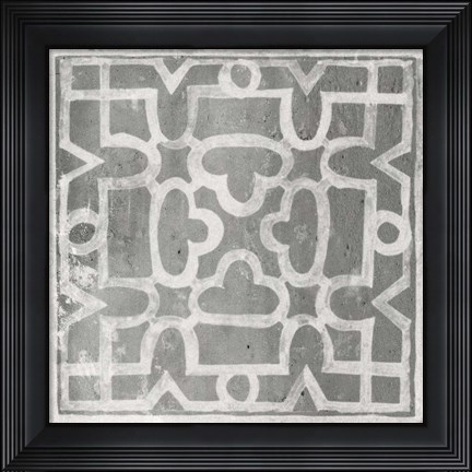 Framed Antique Garden Gate IV Print