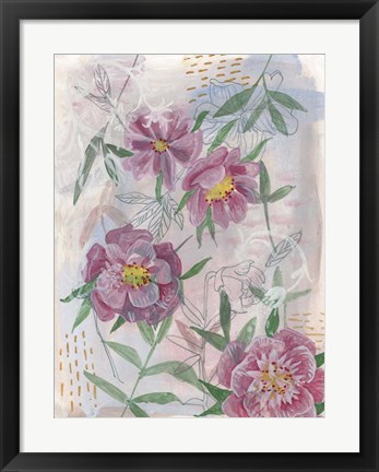 Framed Spring Composition I Print